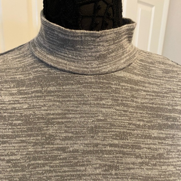 Lisa Rinna Connection, turtle neck, short sleeve tunic. Size XS - Picture 3 of 7